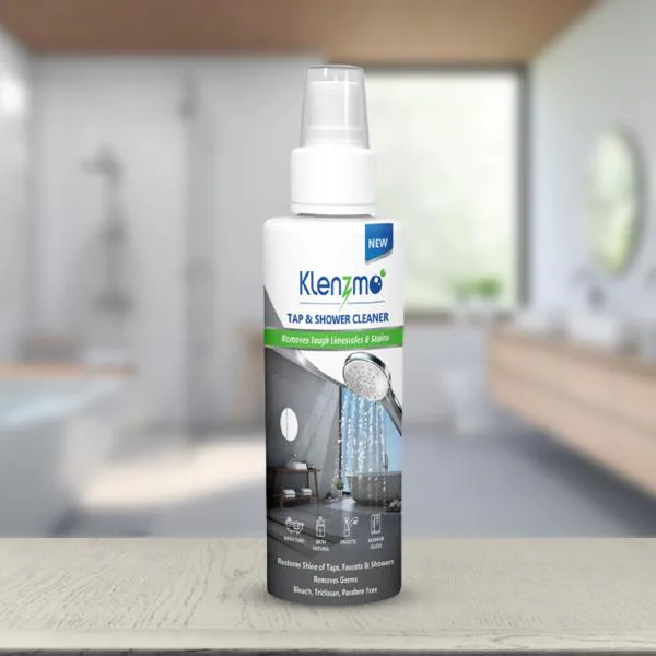 Klenzmo Tap and Shower Cleaner Liquid Spray for Bathroom Fittings ...