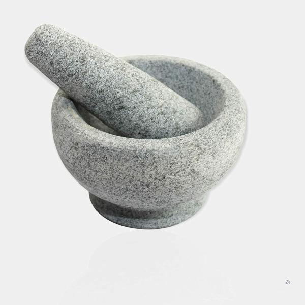 MyNAKSHA Mortar and Pestle Set for Spices,, Khalbatta, Kharal, Mixer