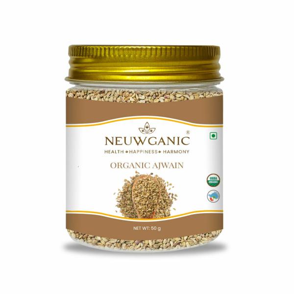 Neuwganic Organic Ajwain Indian Organic Spices Ideal For Making