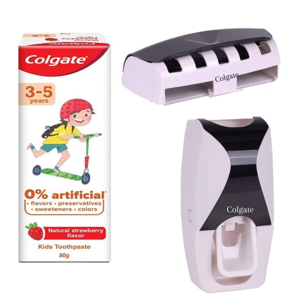 Colgate Toothpaste for Kids (35 years), Natural Strawberry Flavor80