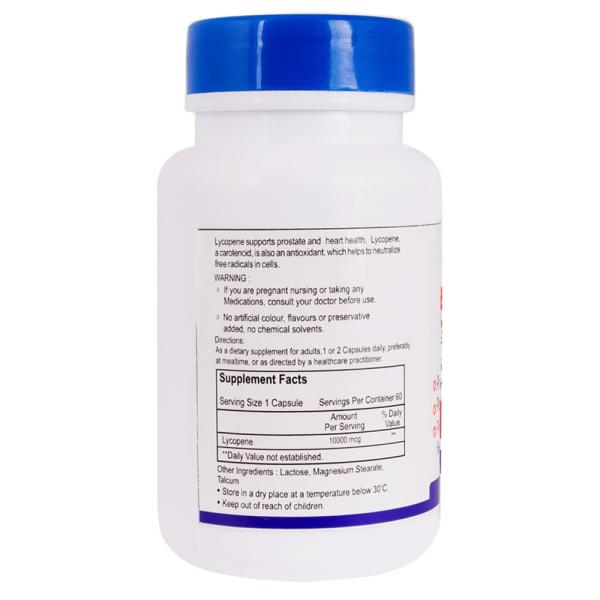Healthvit Lycopene 10000 MCG 60 Capsules JioMart