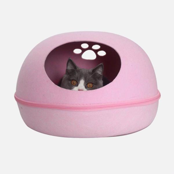 Pets Empire Cat Egg Shaped Bed Cave Wind Proof For Deep Sleep JioMart