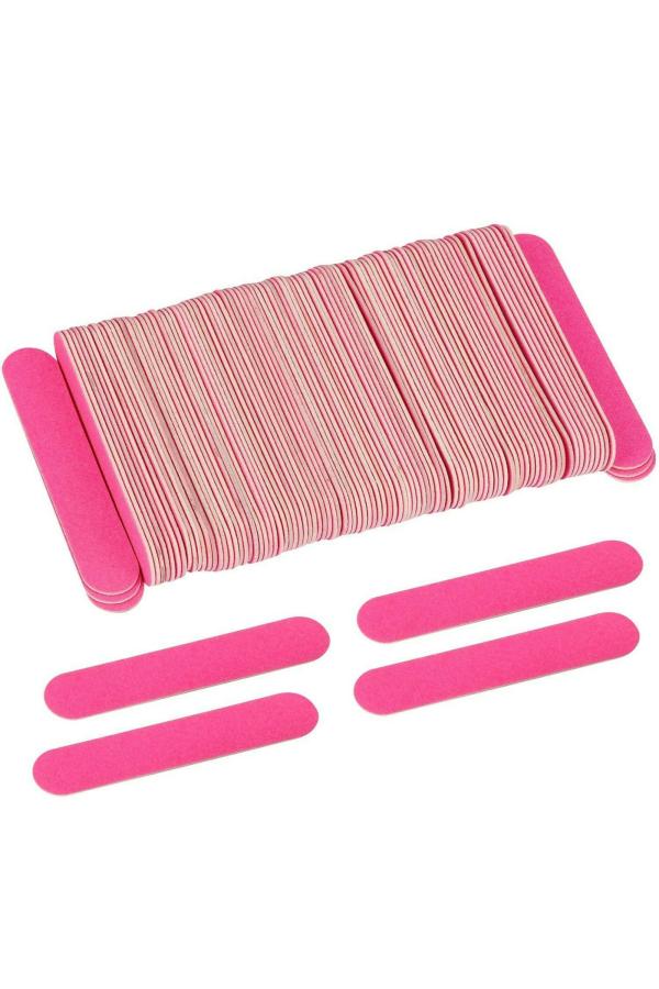 Sminakh Multicolour Nail Grit Board Filer 100 Pieces JioMart