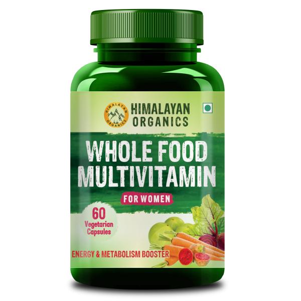 Himalayan Organics Whole Food Multivitamin for Women || With ...