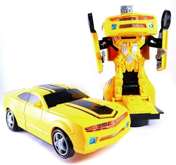 MORAVLA Robot to Car Changeable Toy with Light and SoundEffects Musical