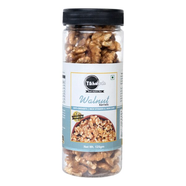 Tikhalwale Dry Fruits Combo Pack of Walnut Kernels, Cashew , Almond
