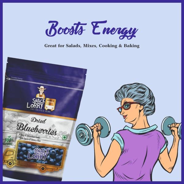 Snack Lorry Dried Blueberries 150g Dried Fruits Sweet Berries