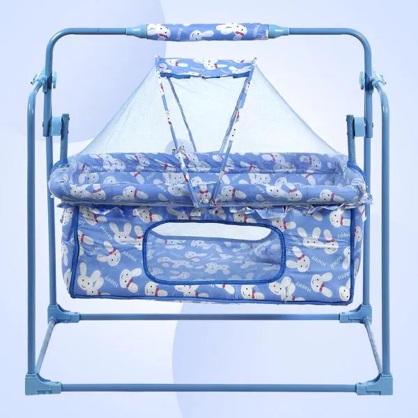 NHR Fun Baby Cozy New Born Baby Cradle, with Mattress, Pillow