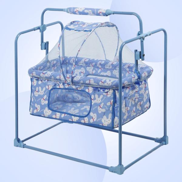 NHR Fun Baby Cozy New Born Baby Cradle, with Mattress, Pillow