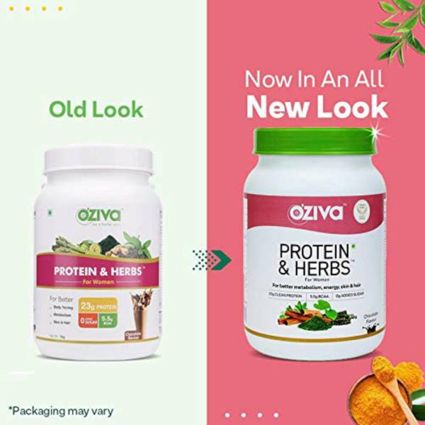 Oziva Protein And Herbs For Women 1000 g JioMart