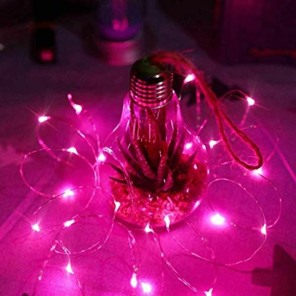 XERGY Multi Color 2 Meter 20 Led Fairy String Lights Battery Operated Starry String Light(Pack