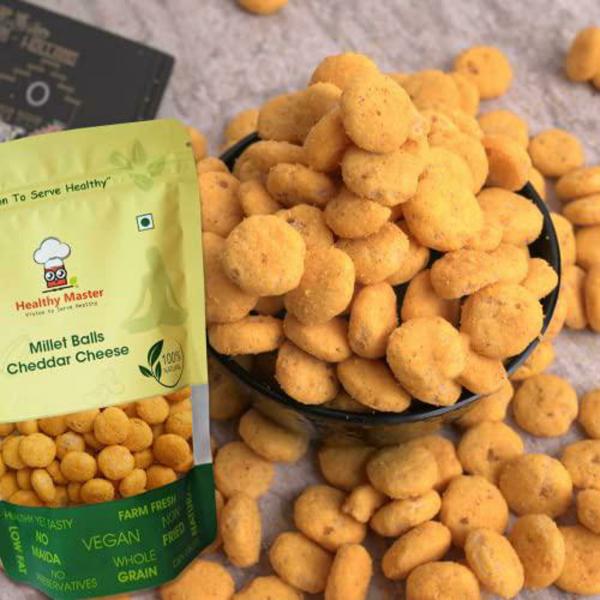 Healthy Cheddar Cheese Millet Balls 150 G JioMart