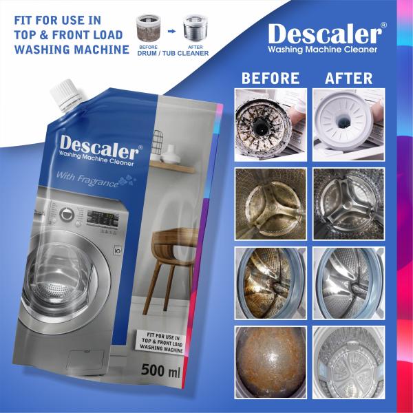 Figment Premium 1000ML Descaler Combo Washing Machine Cleaner Liquid