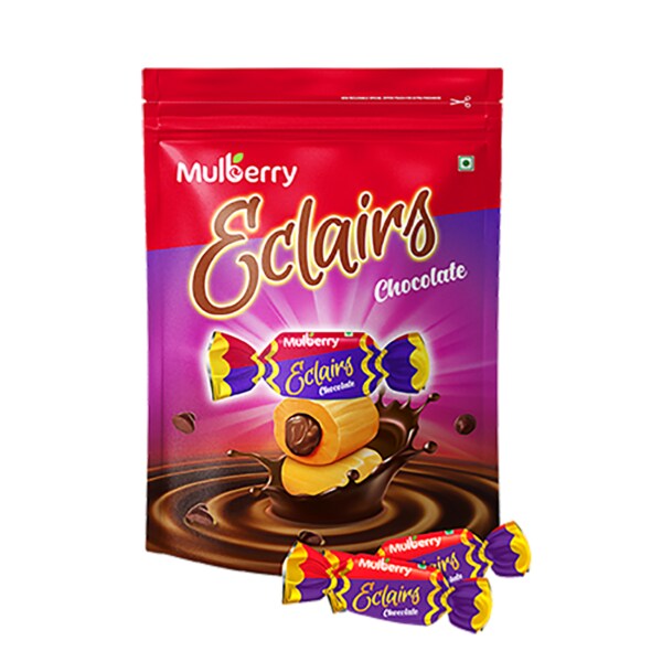 Eclairs Toffees Combo Pack 500 g x 3 Zipper Pouches and get CN JOY