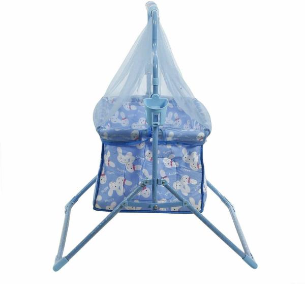 Fun Baby New Born baby Cradle with Mosquito Net and Bottle