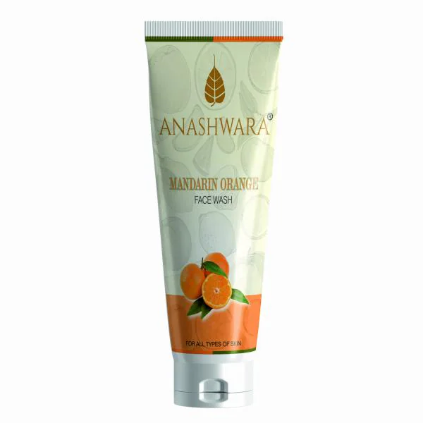 Anashwara Orange Face Wash Mandarin Orange extract reduce fine lines