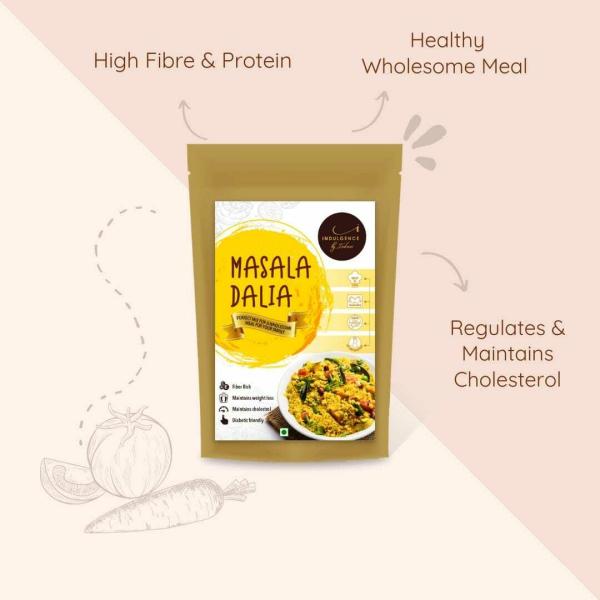 INDULGENCE Multigrain Masala Dalia Mix/Healthy Grains Daliya/Fiber Rich,180 Gms JioMart