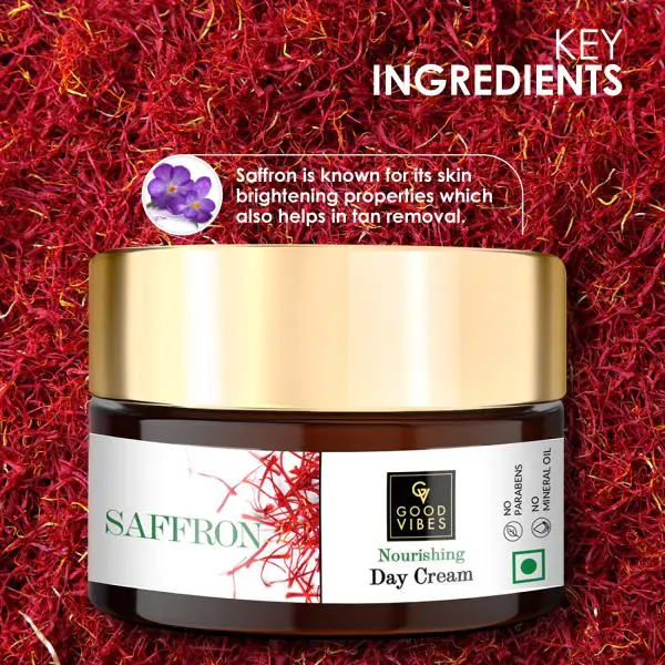 Good Vibes Saffron Nourishing Day Cream (100 g) JioMart
