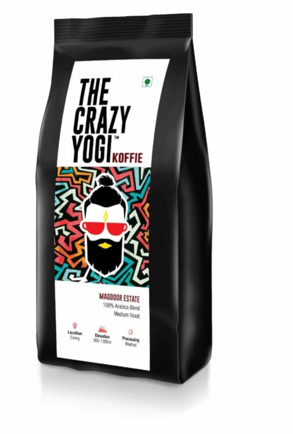 The Crazy Yogi Magdoor Estate Medium Roast French Press 500g JioMart