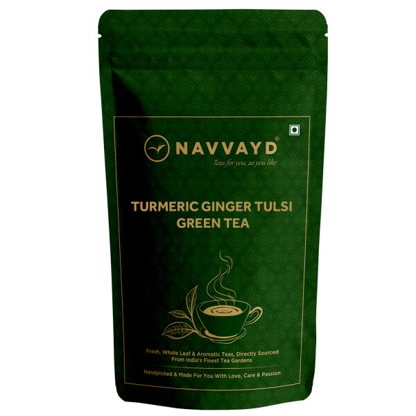 Turmeric Ginger Tulsi Green Tea JioMart