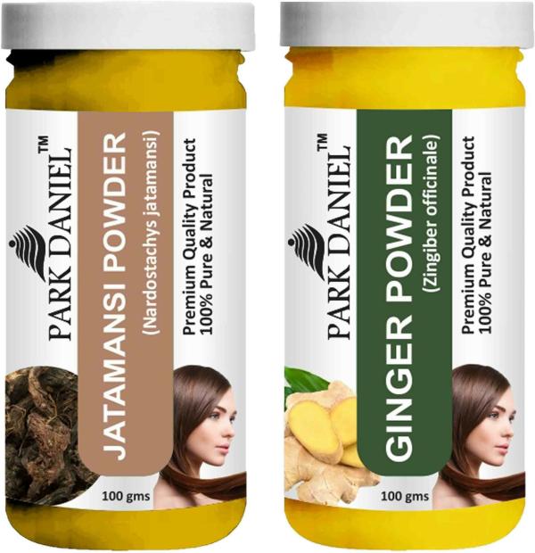 Park Daniel Pure And Natural Jatamansi Powder And Ginger Powder, 100 G