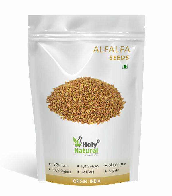 Holy Natural Alfalfa Seed (100gm) also called Medicago sativa Seeds