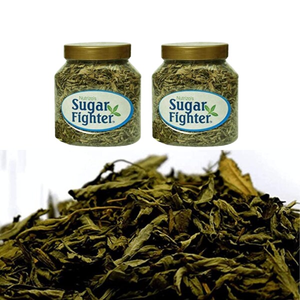 Sugar Fighter Dried Stevia Leaves 50 Gm[Pack of 2] Natural Stevia
