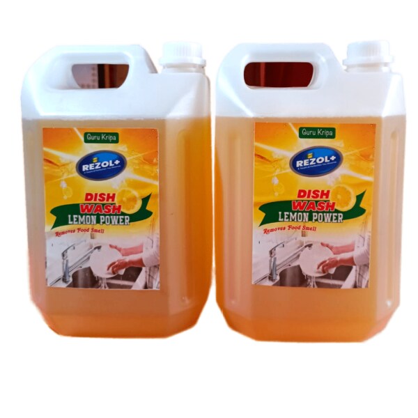 Rezol 5 liter Dish Cleaning Gel Non Acidic Dishwashing Detergent Dish