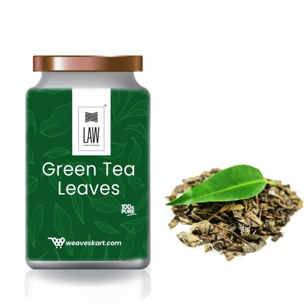 looms & weaves Handmade Green Tea Whole Leaves for weight loss 100