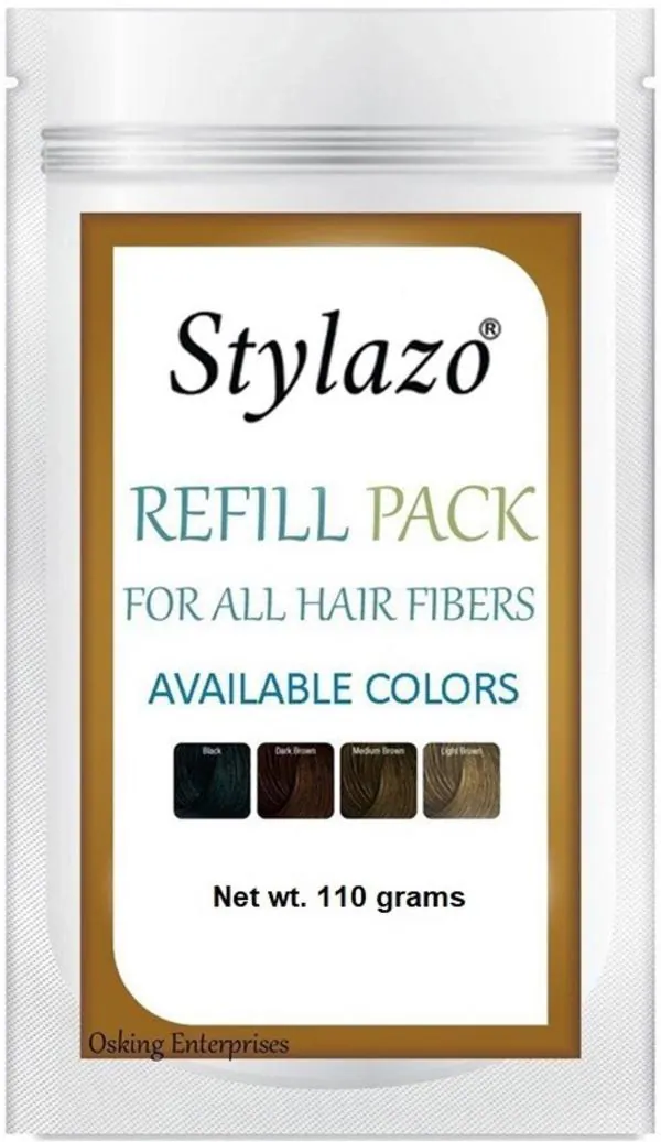 Stylazo Natural Black Hair Building Fibers Refill 110 g JioMart