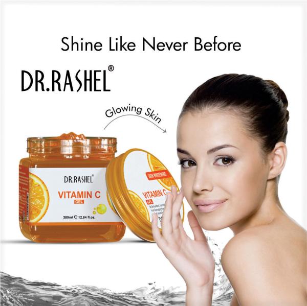 DR.RASHEL VITAMIN C Gel For Face & Body For Normal Skin (380 ML) JioMart