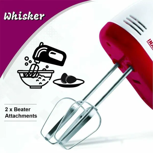 Inalsa Easy Mix Hand Blender Hand MixerBeater, Powerful 250 Watt