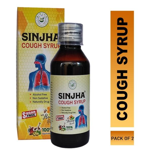 SINJHA Cough Syrup Sugar Free Pack Of 2 JioMart