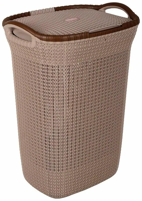 Nayasa Rope Laundry Basket/Laundry Bag Multipurpose Basket Plastic