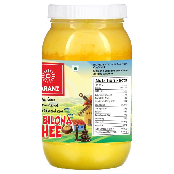 SARANZ Cow Ghee Bilona 100 Pure and Natural ChemicalFree Pure Ghee JioMart