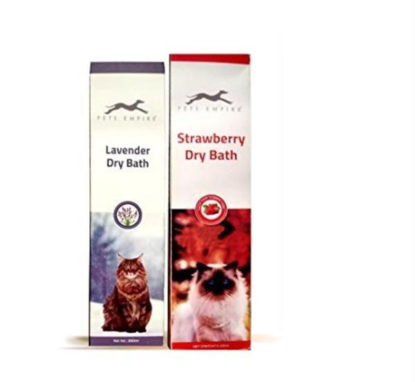 Pets Empire Waterless Cat Shampoo All Natural Dry Shampoo 250 Ml