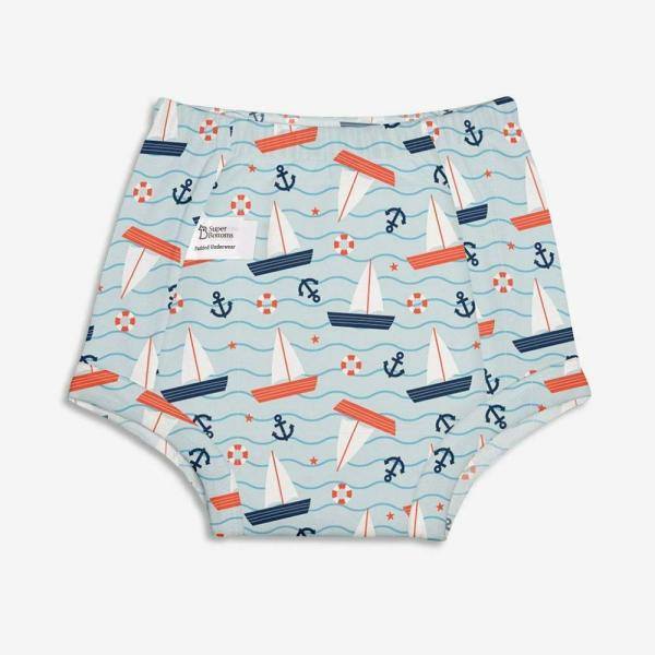 SuperBottoms Padded Waterproof Pull up Underwear/Potty Training Pants