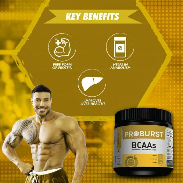 Proburst BCAA Powder Orange Lemon 250 g JioMart