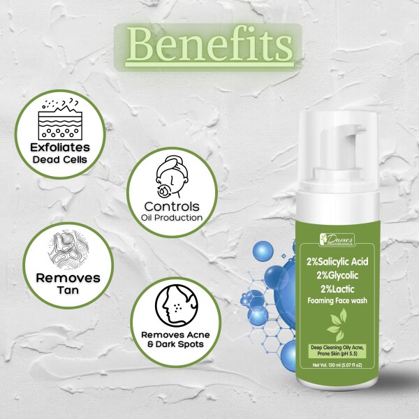 Dames Professionals Salicylic Acid Gel Face Wash With Salicylic Acid