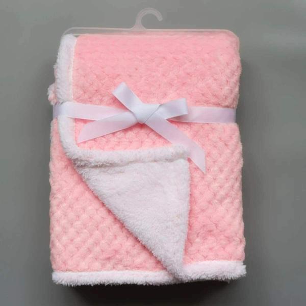 My NewBorn Baby Pink Blanket Cross Sheet (03 M) JioMart