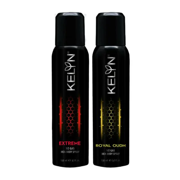 KELYN Body Spray Combo (Set of 2) No Gas Deo For Men Long Lasting Deodrant for Men JioMart