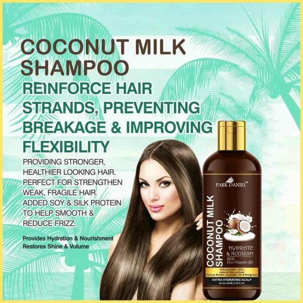 Park Daniel Herbal Coconut Milk Shampoo, 100 Ml JioMart