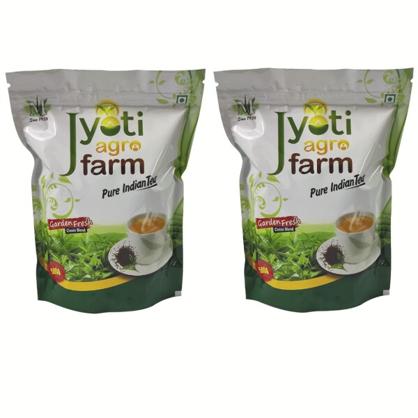 MINTRI TEA Classic CTC Chai Jyoti Pure Indian Tea 1kg (500gms x 2