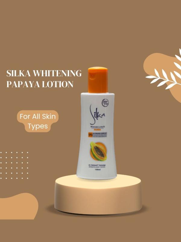 Queue Silka Papaya whitening Lotion with VitaAbsorb Technology 100ml