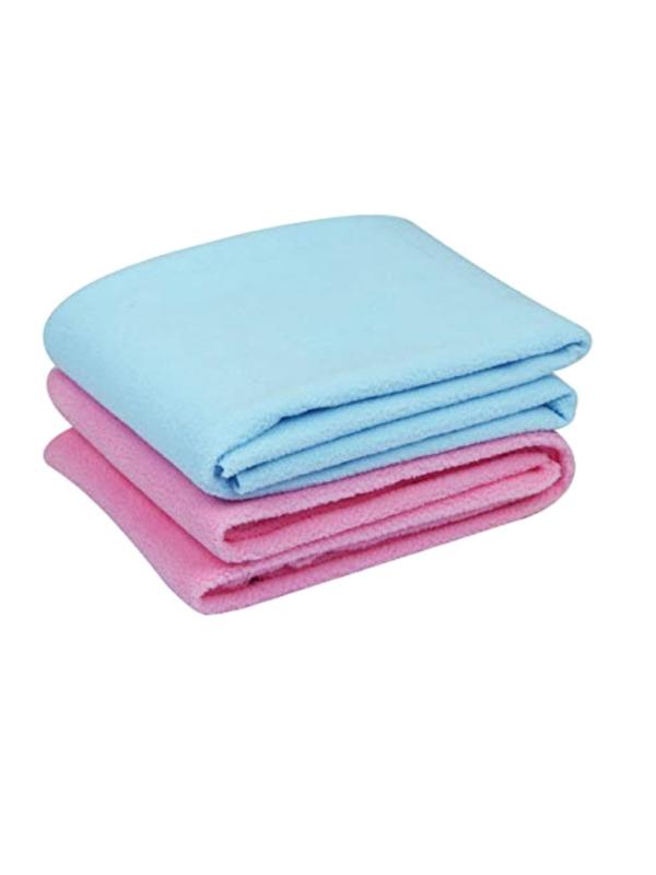 Elementary Smart Dry Waterproof Large Bed Protector Sheet Pack of 2