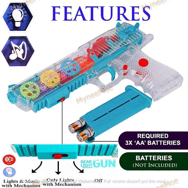 N YJQ001 Gear Light Gun ToyMulti02 JioMart