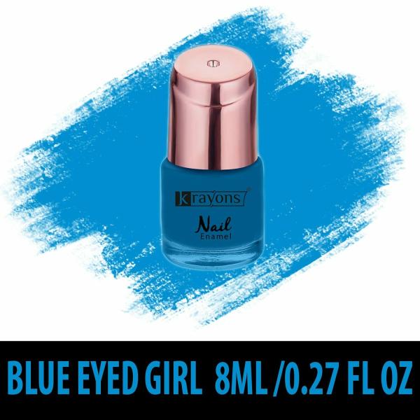 Krayons Crazy Matte Nail Enamel Waterproof Smudgeproof Longlasting 8 ml