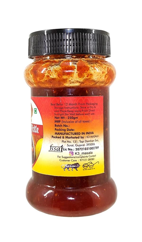 K3 Masala GorKeri (Sweet Mango ) Pickle 250gm. (Pack of 2) JioMart