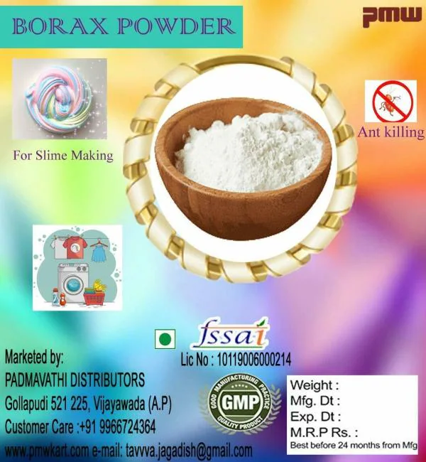 Pmw Borax Powder Laundry Cleaning Booster Sodium Borate Insect