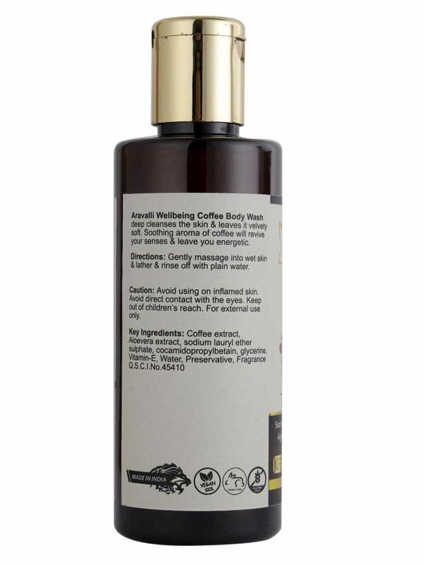 Aravalli Wellbeing Natural Coffee Body Wash JioMart